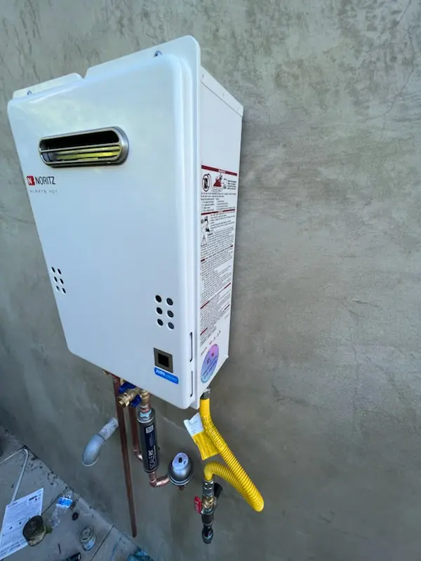 Tankless water heater installation for Perryville homes